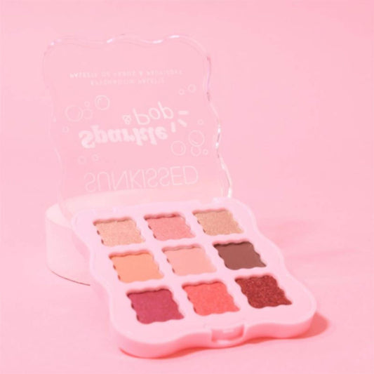 Sunkissed Sparkle & Pop Eyeshadow Palette 9 x 0.7g Shades