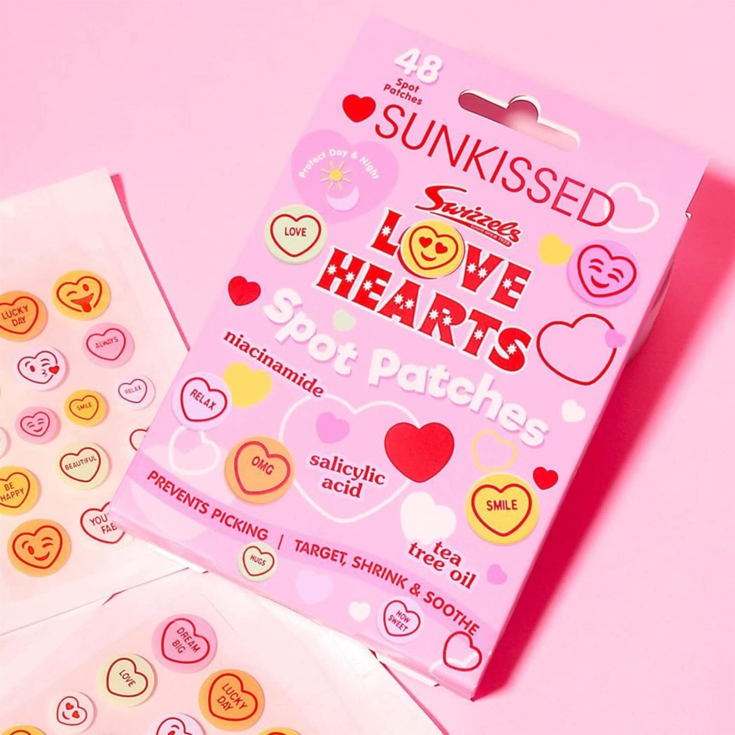 Sunkissed x Love Hearts Spot Patches 48 Pcs