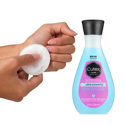 Cutex Ultra Powerful Nail Polish Remover - Removes Glitter & Dark Colours