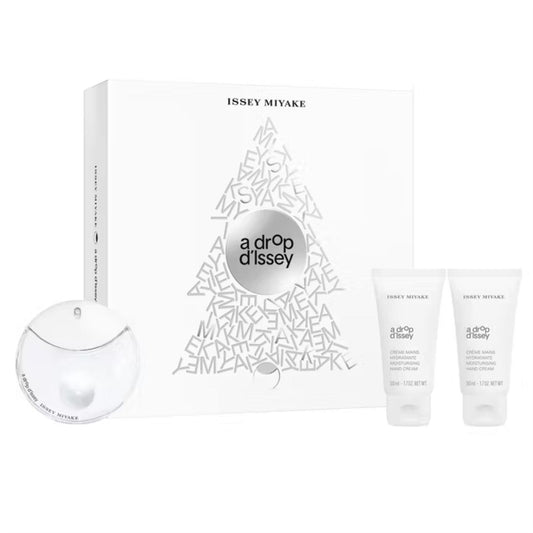 Issey Miyake A Drop D'issey Gift Set for Her - 50ml EDP / 2 x 50ml Hand Cream