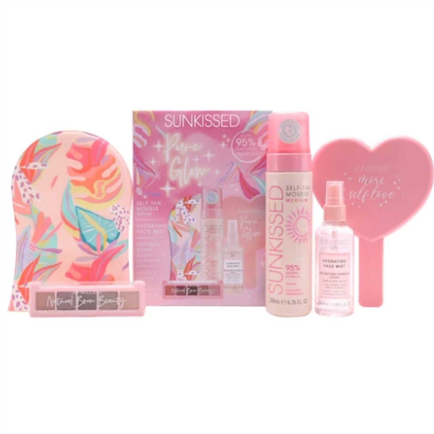 Sunkissed Pure Glow Tanning Gift set - Medium