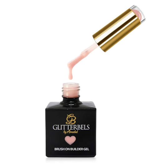Glitterbels Brush On Builder Gel 17ml - Cover Beige