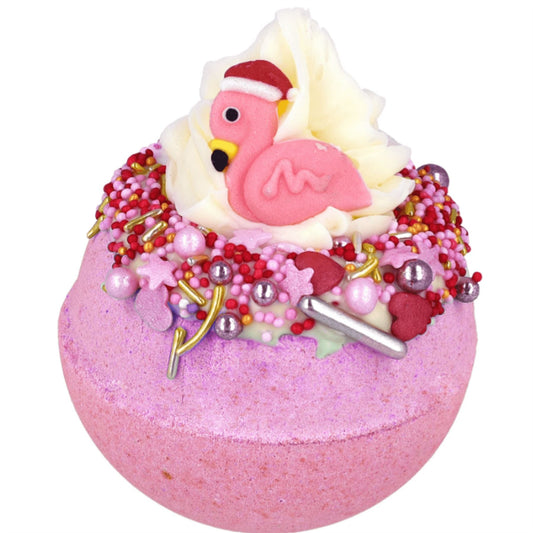 Bomb Cosmetics Bath Blaster - Flamingle Bells
