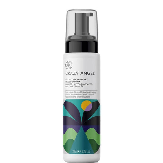 Crazy Angel Self Tan Mousse - Medium / Dark - 245ml