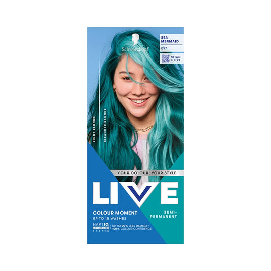 Schwarzkopf LIVE Colour Moment 097 Sea Mermaid Semi-Permanent Hair Dye
