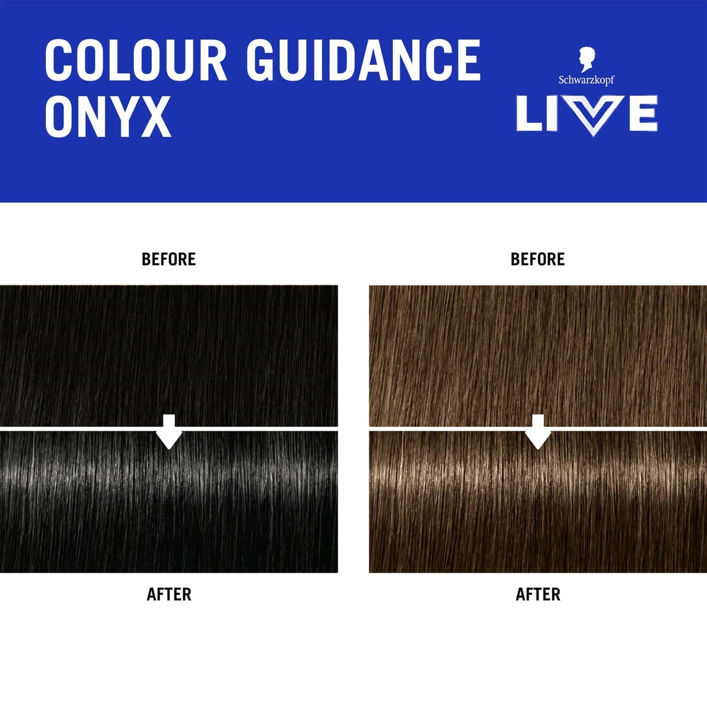 Schwarzkopf LIVE Go Gloss Onyx Colour & Shine Hair Gloss 150ml