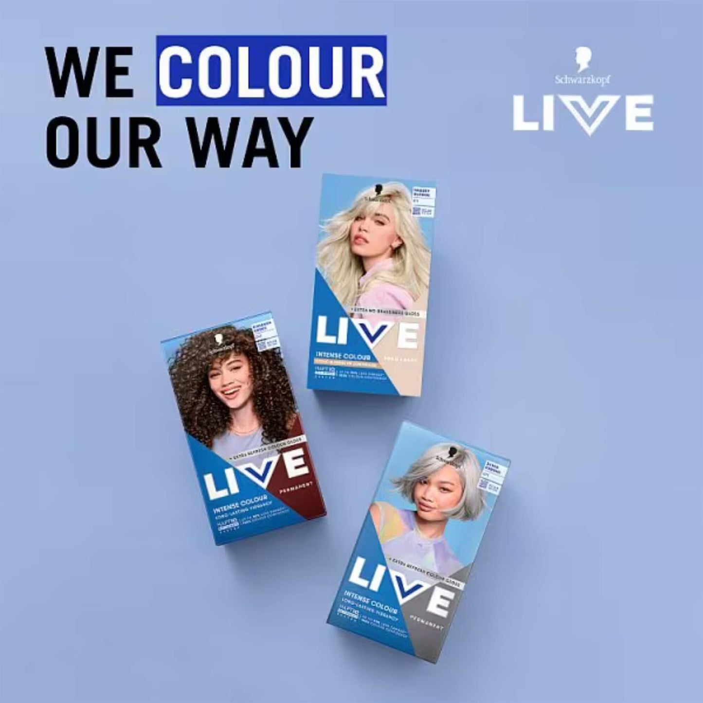 Schwarzkopf LIVE Intense Colour B11 Frosty Blonde Permanent Hair Dye