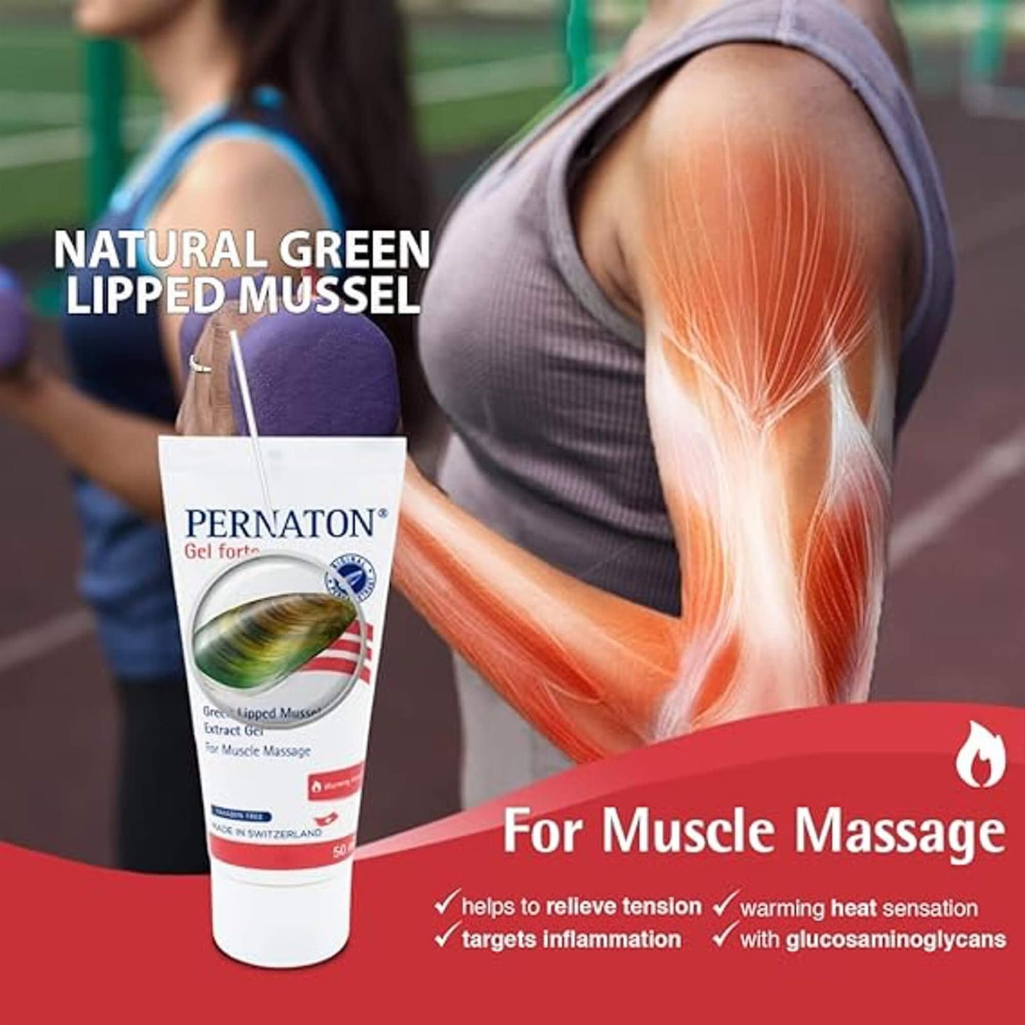 Pernaton Forte Green Lipped Mussel Joint Care Gel