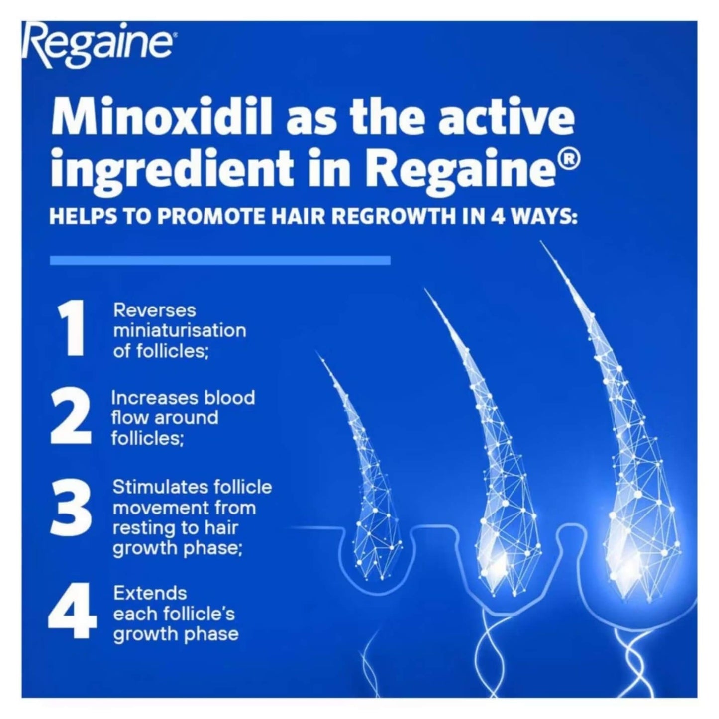 Regaine For men Extra Strength Foam Set - 3 x 73ml
