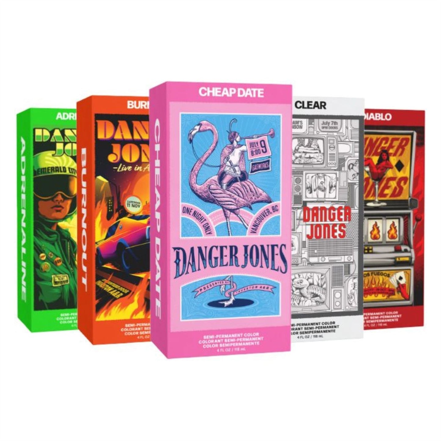 Danger Jones Semi Permanent Hair Colour