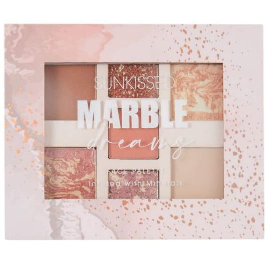 Sunkissed Face Palette - Marble Dreams