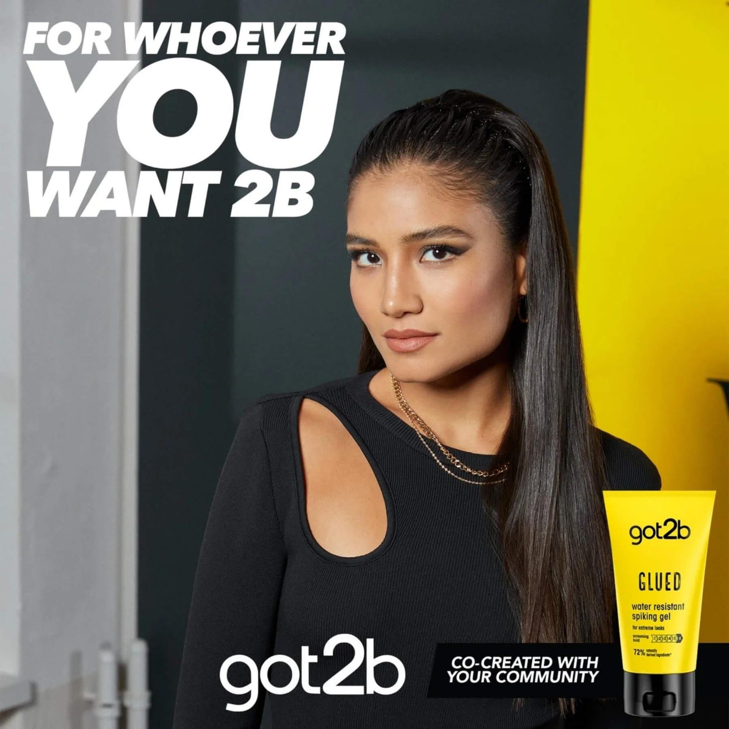 Schwarzkopf Got2b Glued Water Resistant Spiking Gel - 150ml