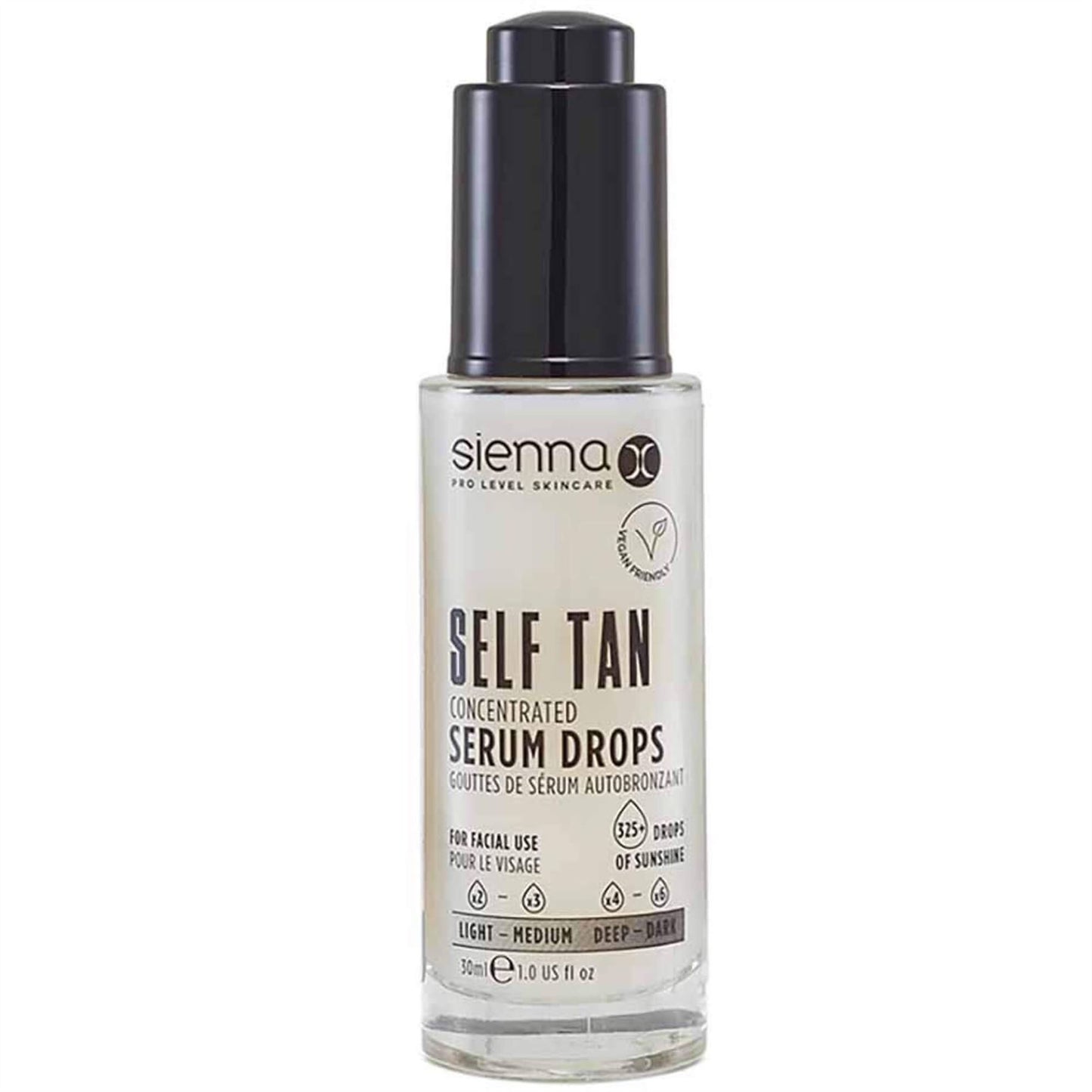 Sienna X Concentrated Facial Self Tan Serum Drops - 30ml
