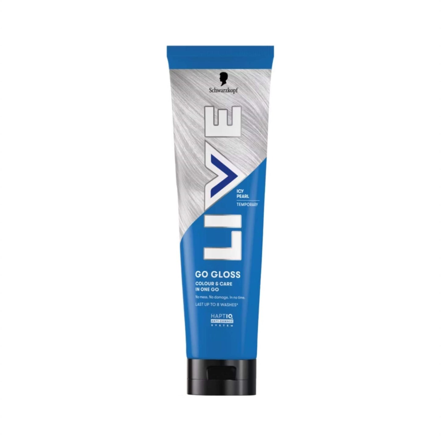 Schwarzkopf LIVE Go Gloss Icy Pearl Colour & Shine Hair Gloss 150ml