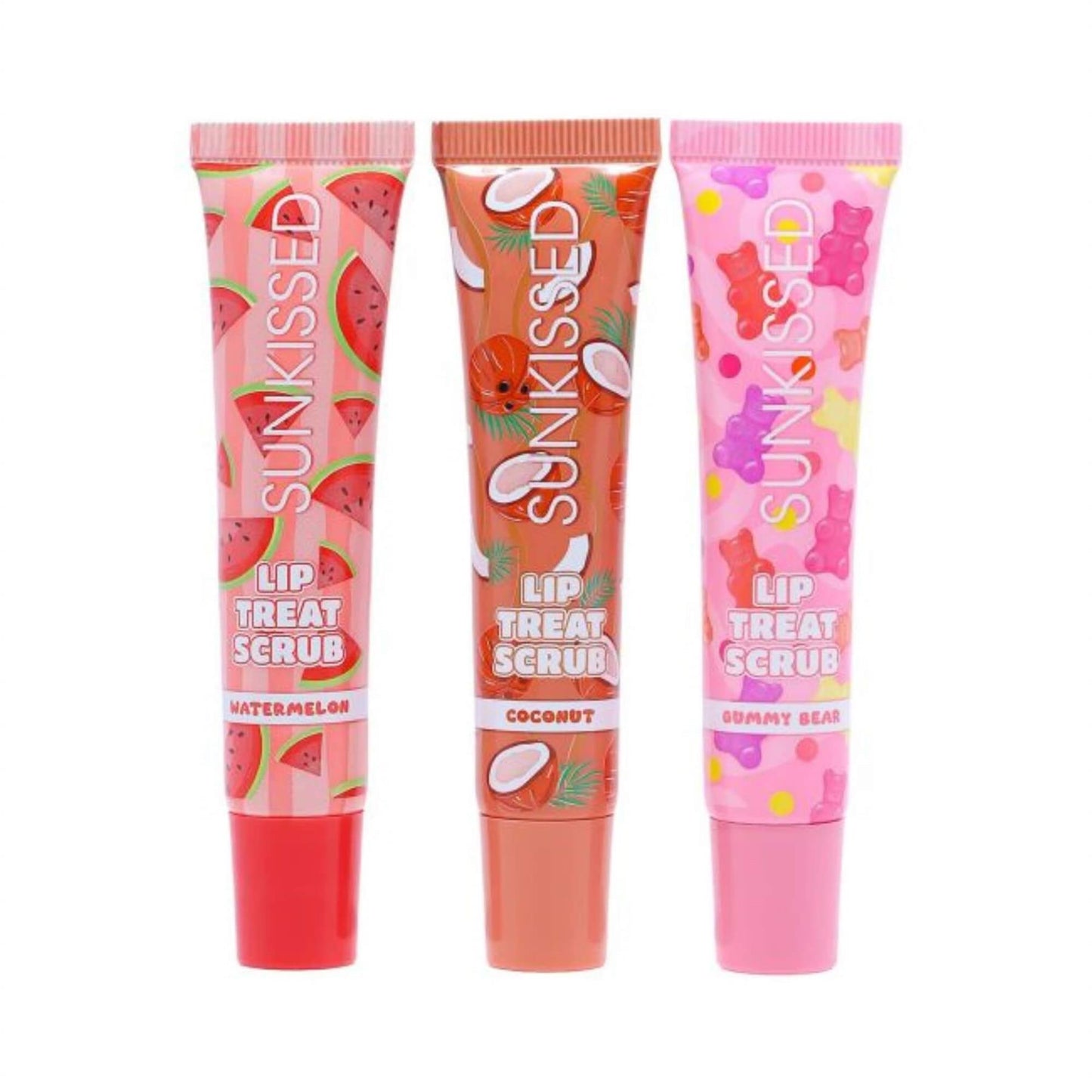 Sunkissed Lip Treat Scrub 3 x 16ml