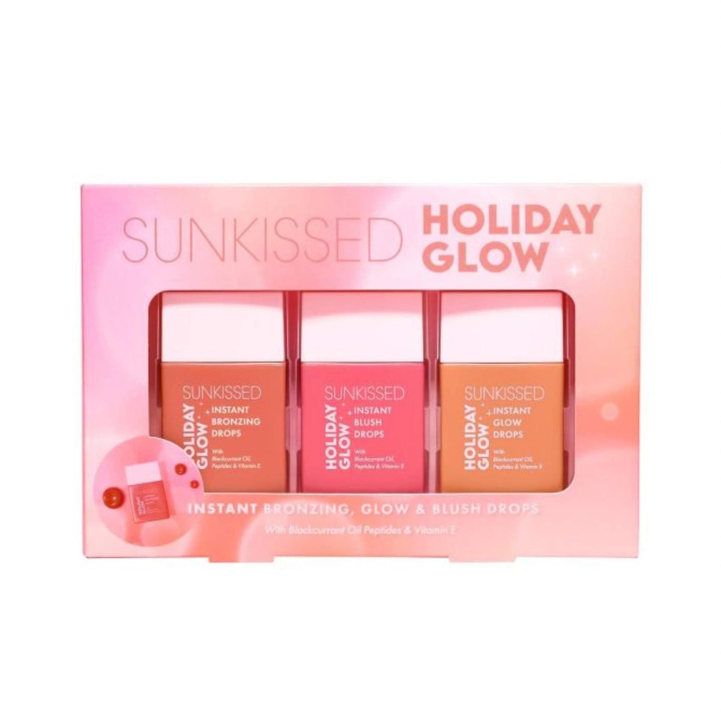 Sunkissed Holiday Glow Makeup Gift Set 3PC