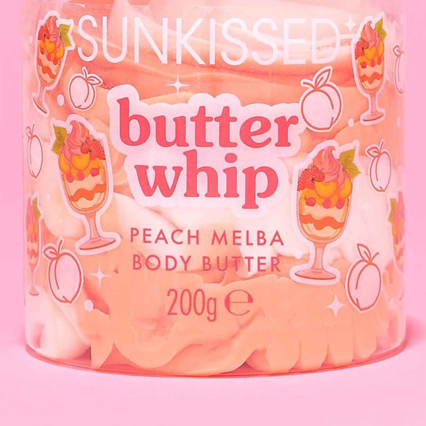 Sunkissed Butter Whip Peach Melba Body Butter 200g