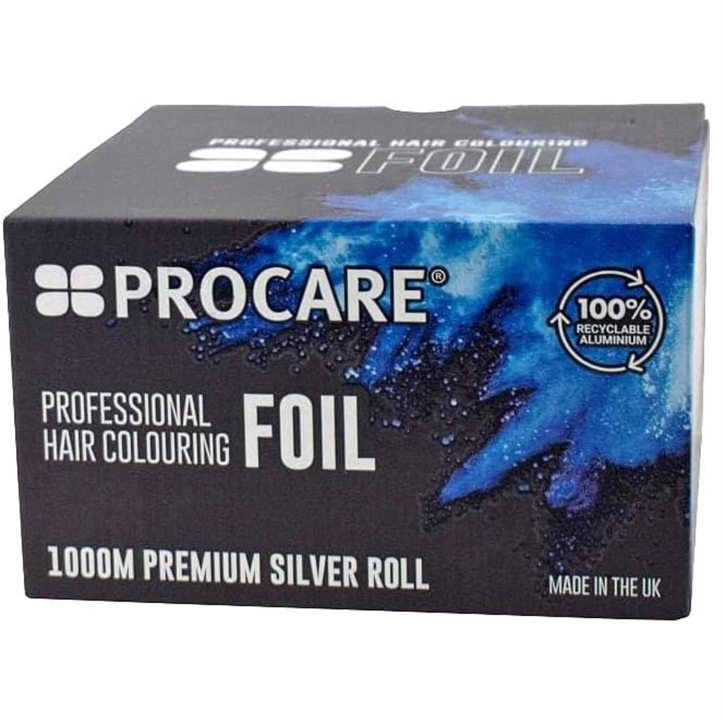 Procare Premium Hair Foil Roll - 100mm x 1000m - Silver