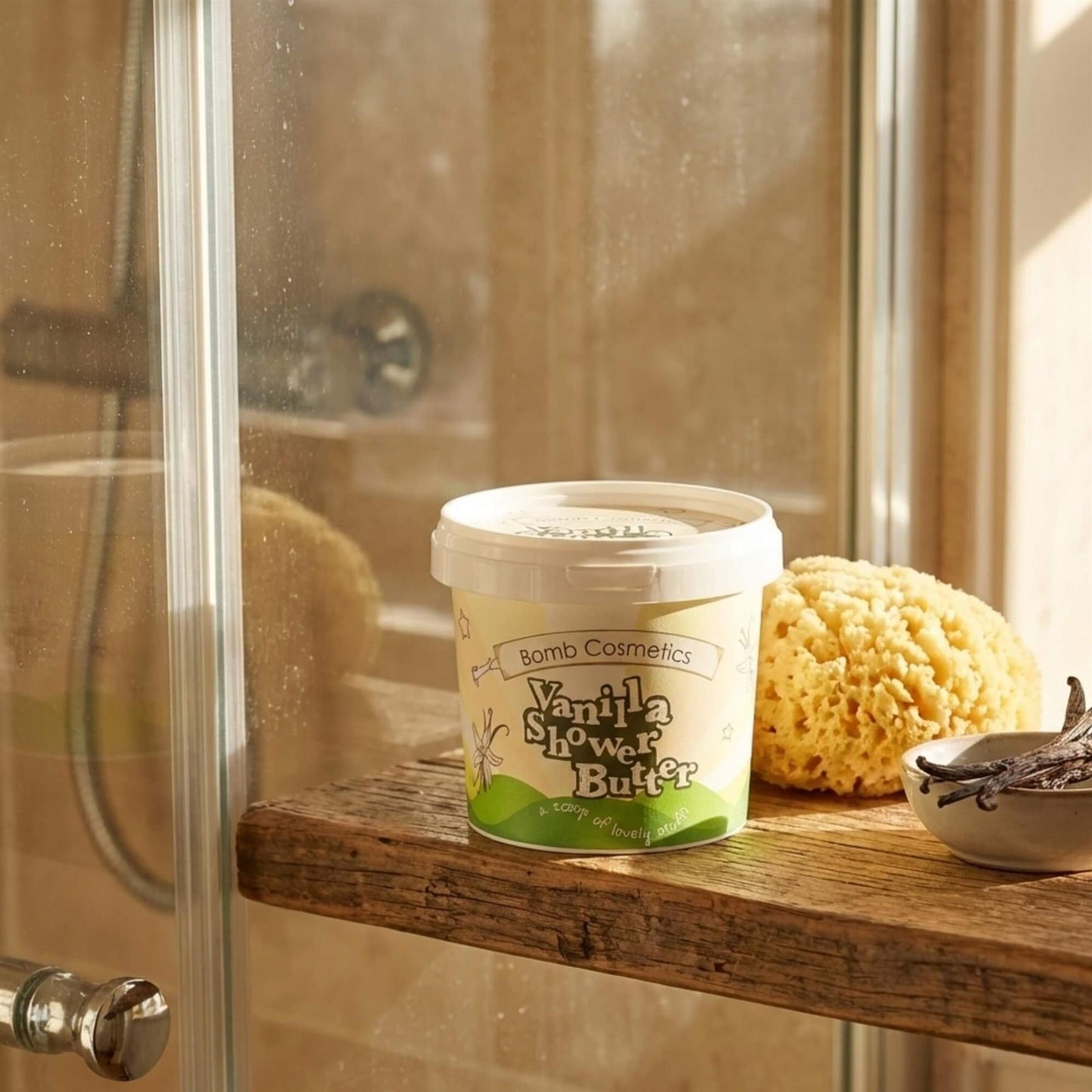 Bomb Cosmetics Cleansing Shower Butter - Vanilla - 365ml