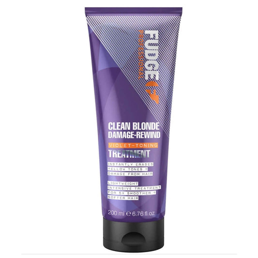 Fudge Professional Clean Blonde Damage Rewind Treatment - 200ml