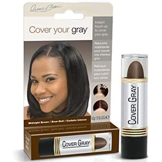 Irene Gari Cover Your Gray Cover Up Stick - Midnight Brown