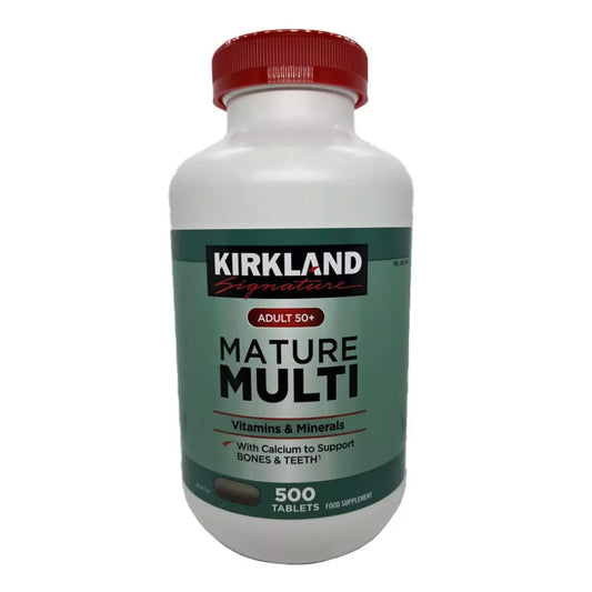 Kirkland Signature Adult 50+ Mature Multivitamins And Minerals - 500 Pack