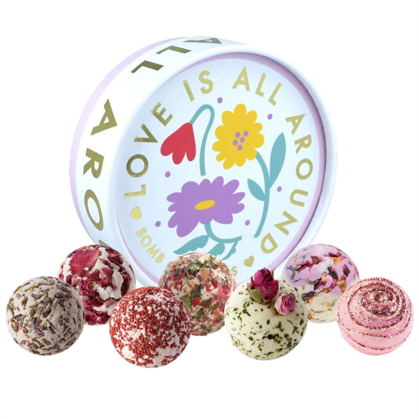 Bomb Cosmetics Creamer Gift Set - Love Is All Around