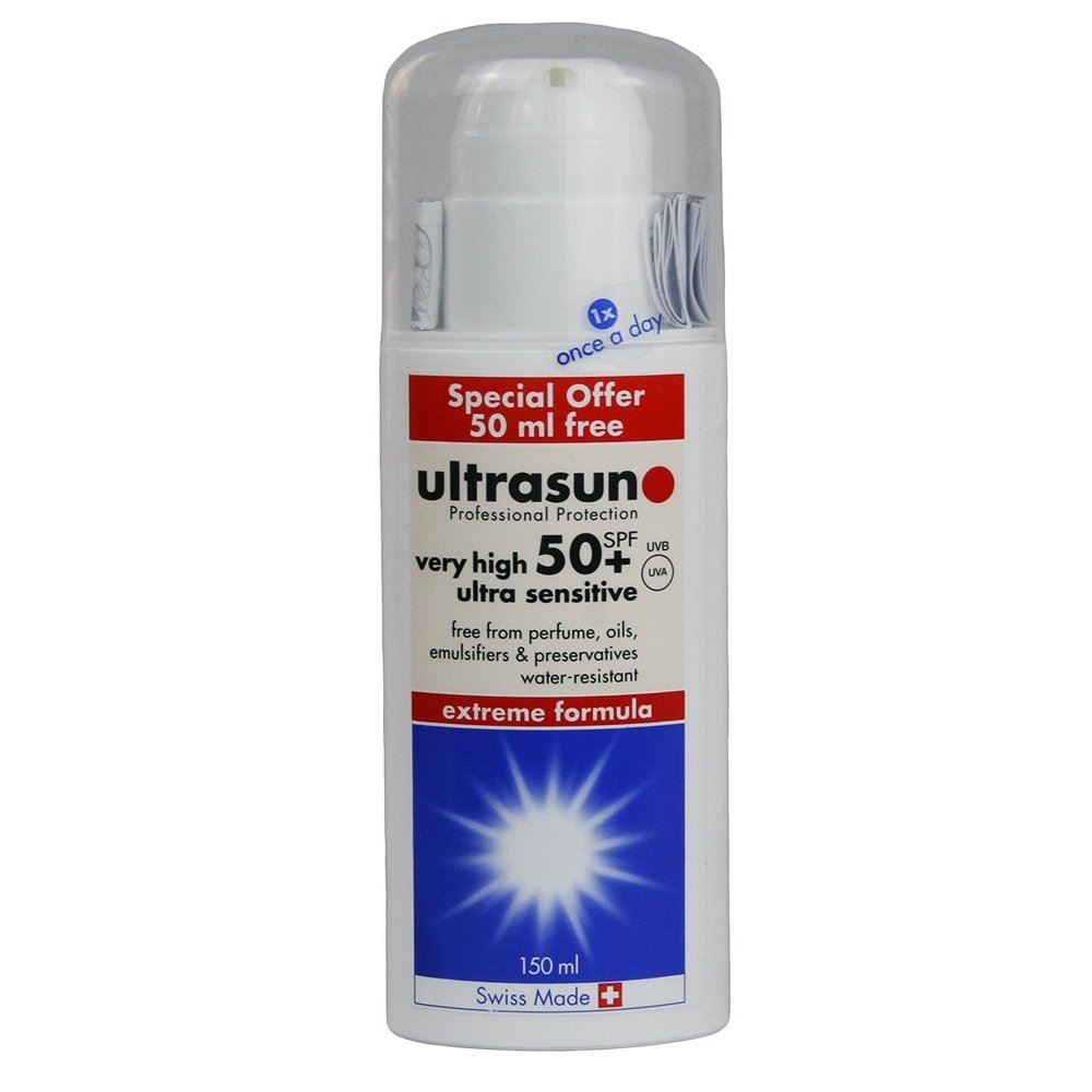 Ultrasun Ultra Sensitive Extreme Formula SPF 50+ - 100ml