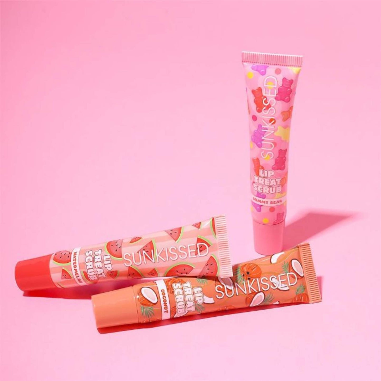 Sunkissed Lip Treat Scrub 3 x 16ml