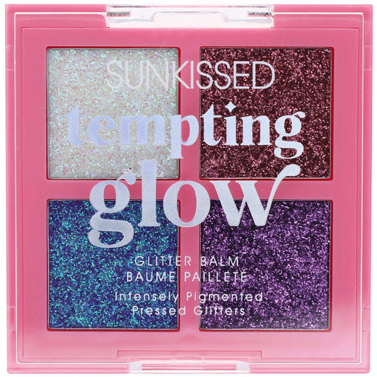Sunkissed Glitter Balm Eyeshadow Palette - Tempting Glow