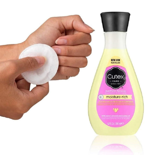 Cutex Moisture Rich Nail Polish Remover - For Dry & Brittle Nails