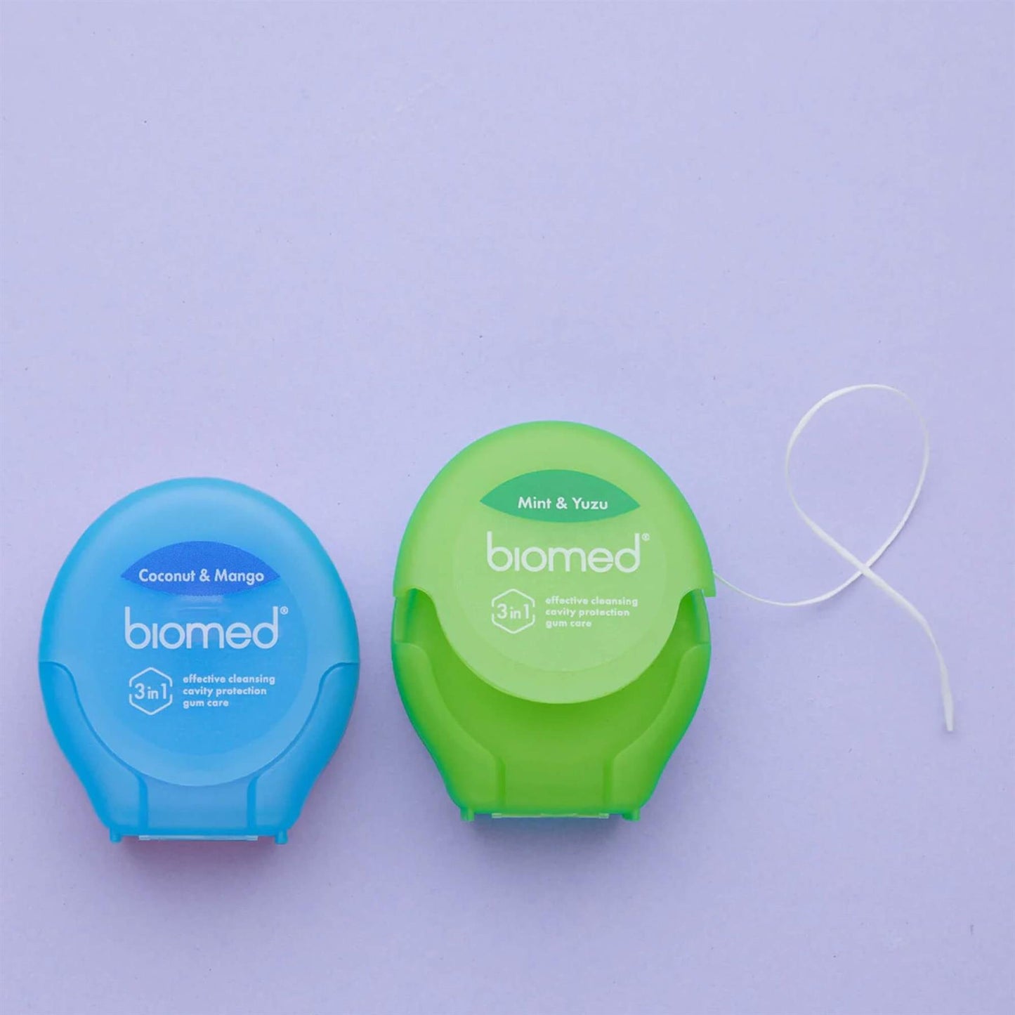 BIOMED dental floss with Mint and Yuzu flavour 50m