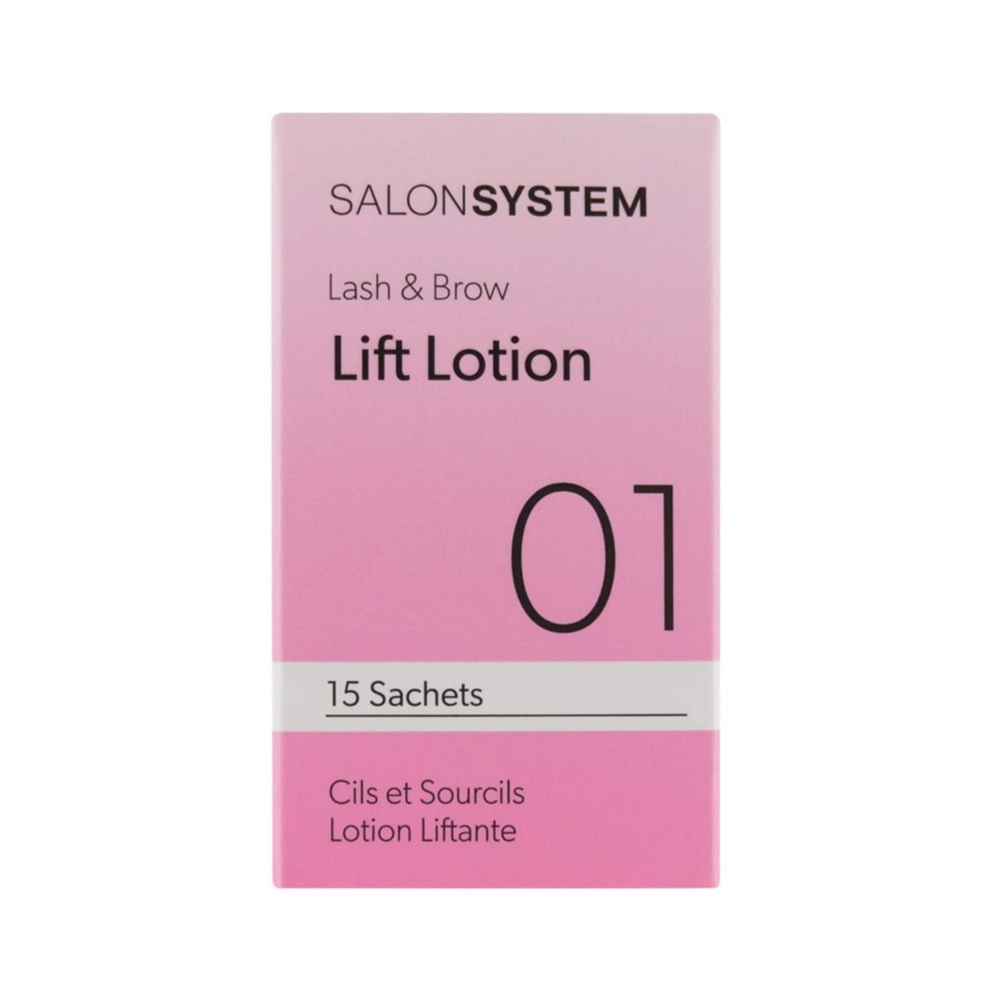 Salon System Lash and Brow Lift Lotion - 15 Sachets