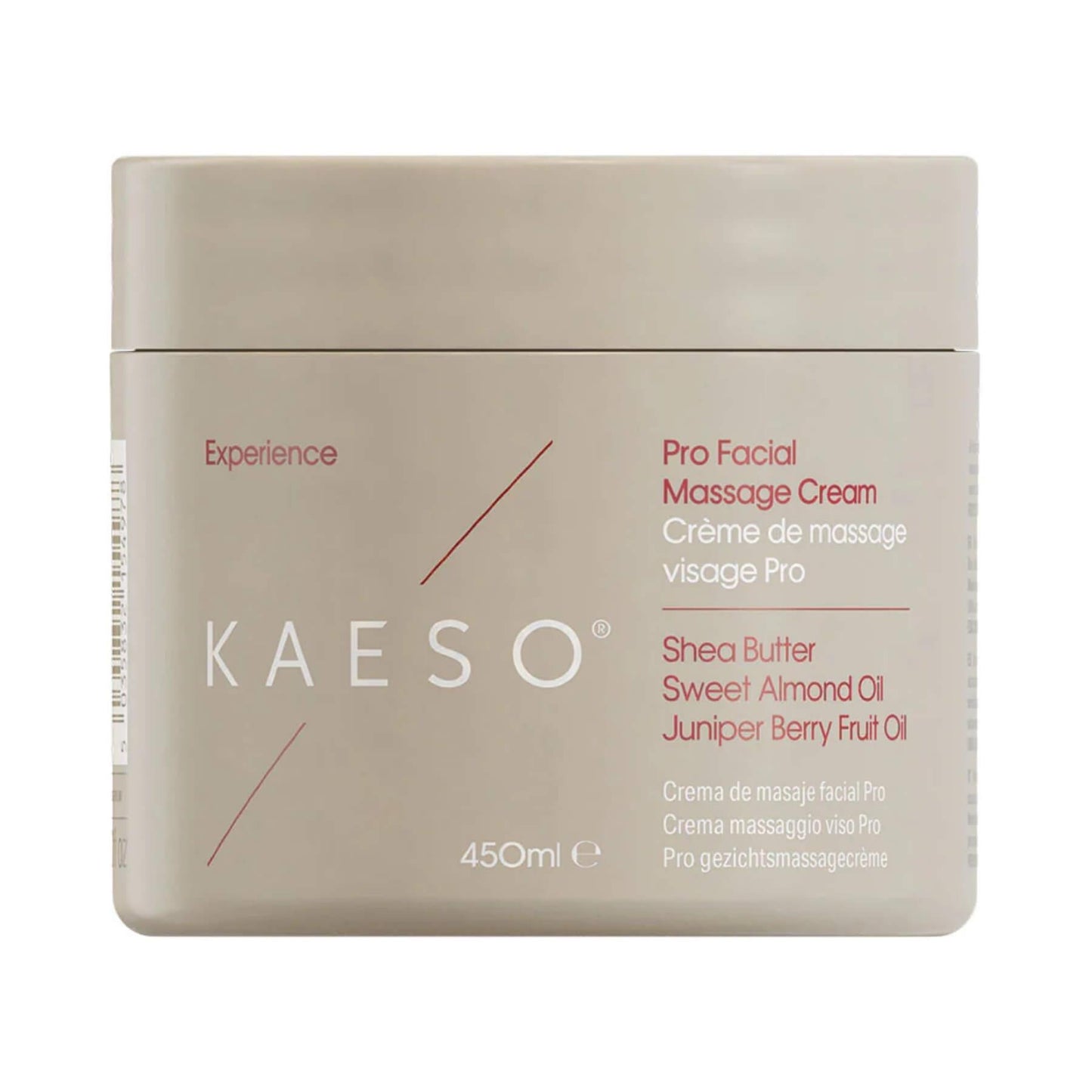 Kaeso Pro Facial Massage Cream - 450ml