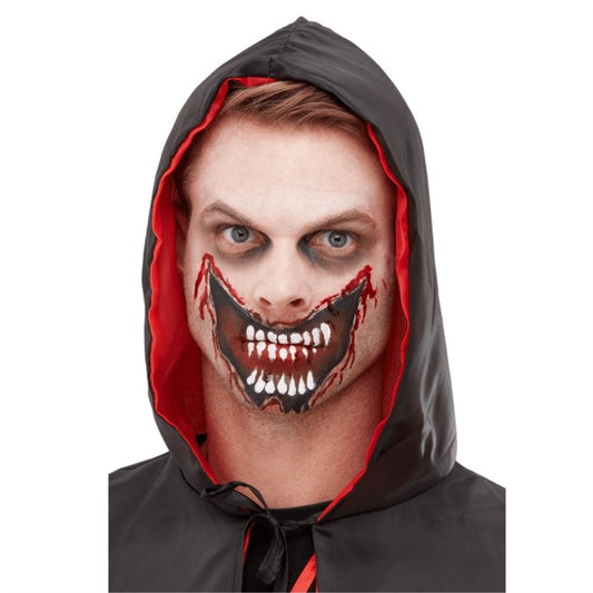 Smiffy's Make Up FX Slashed Mouth Transfer Kit