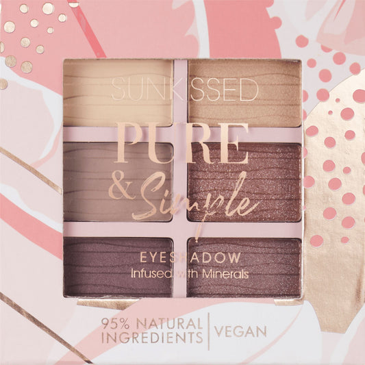 Sunkissed Natural Eyeshadow Pallette - Pure And Simple