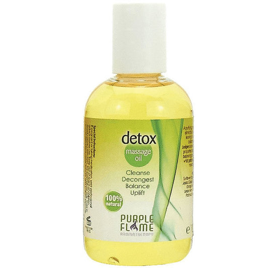 Purple Flame Massage Oil - Detox