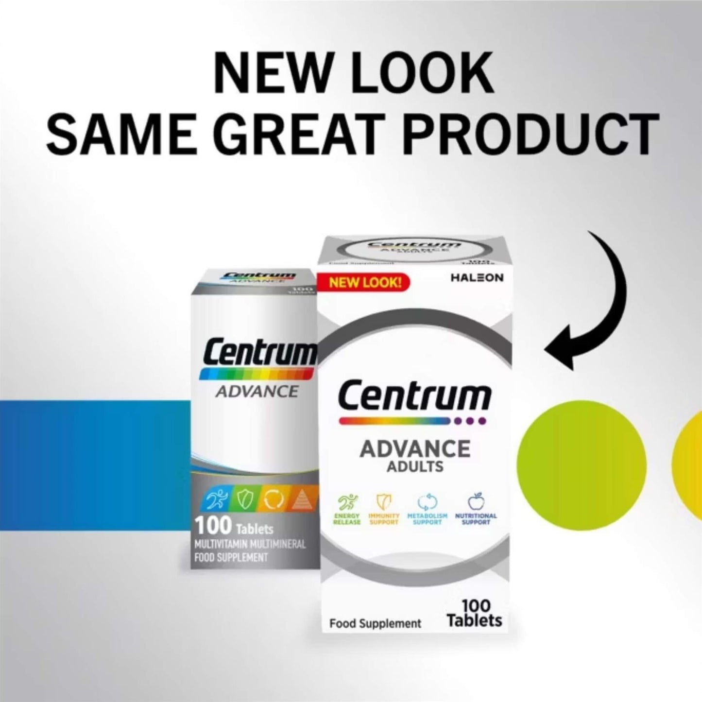 Centrum Advance Daily Multivitamins - 100 Tablets