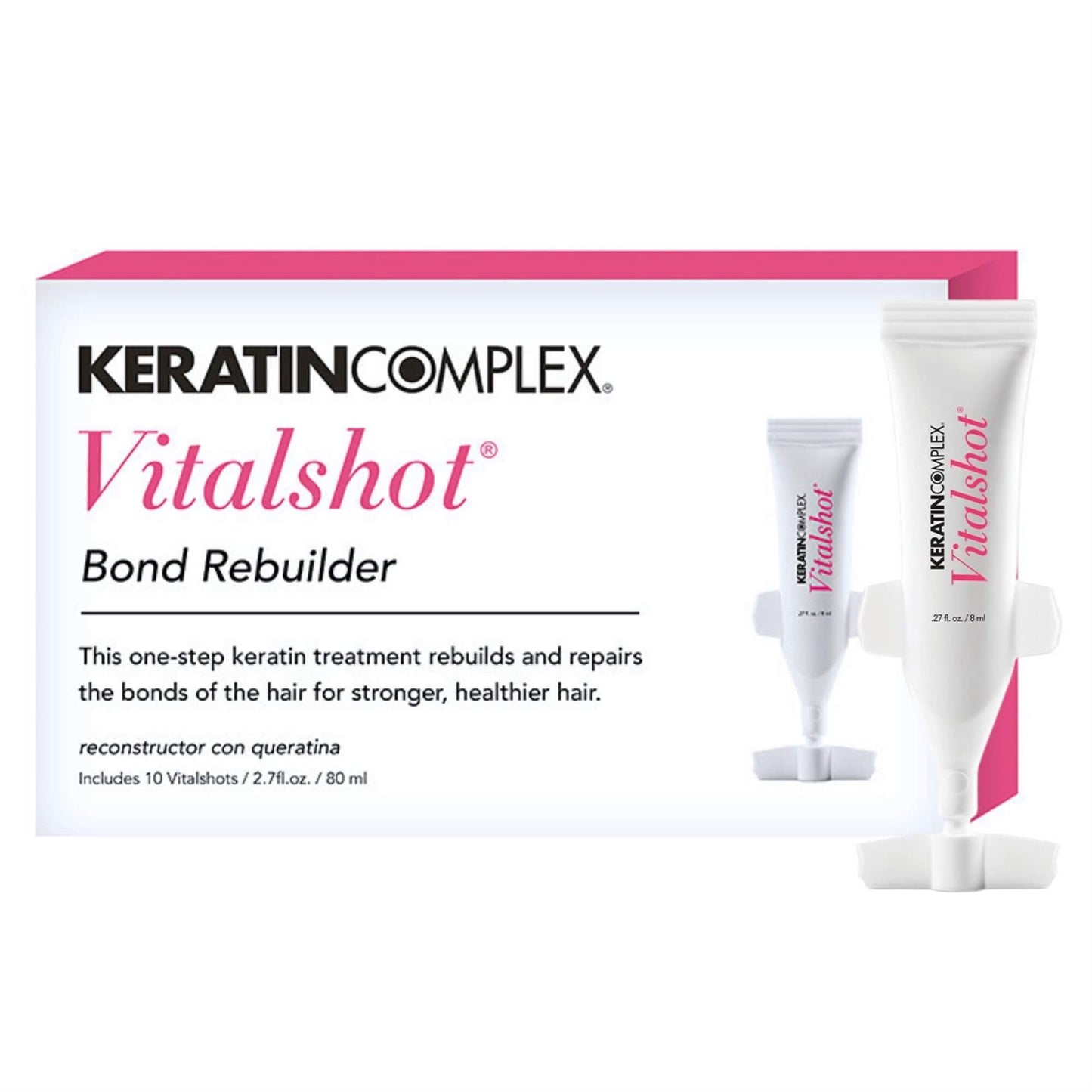 Keratin Complex Vital shot Bond Rebuilder - 10 x 8ml