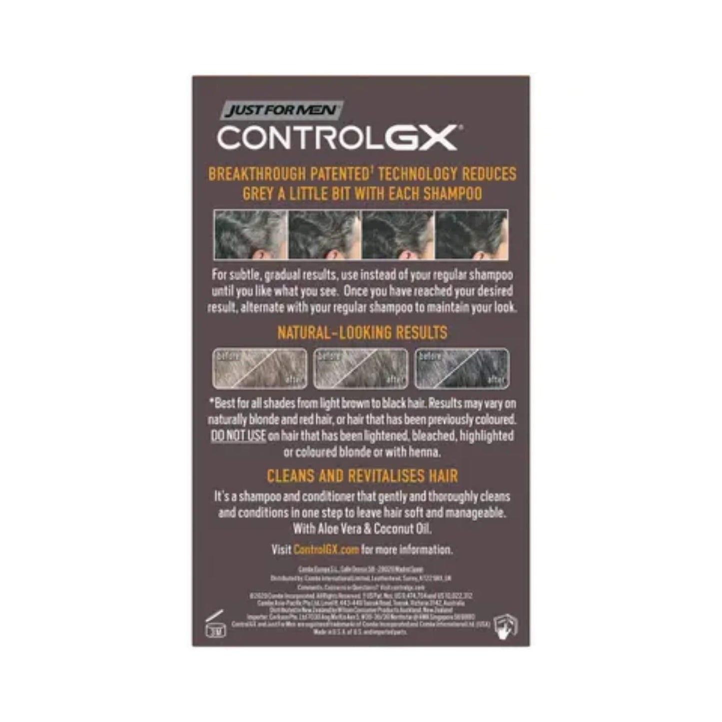 Just For Men Control GX 2-in-1 Shampoo and Conditioner
