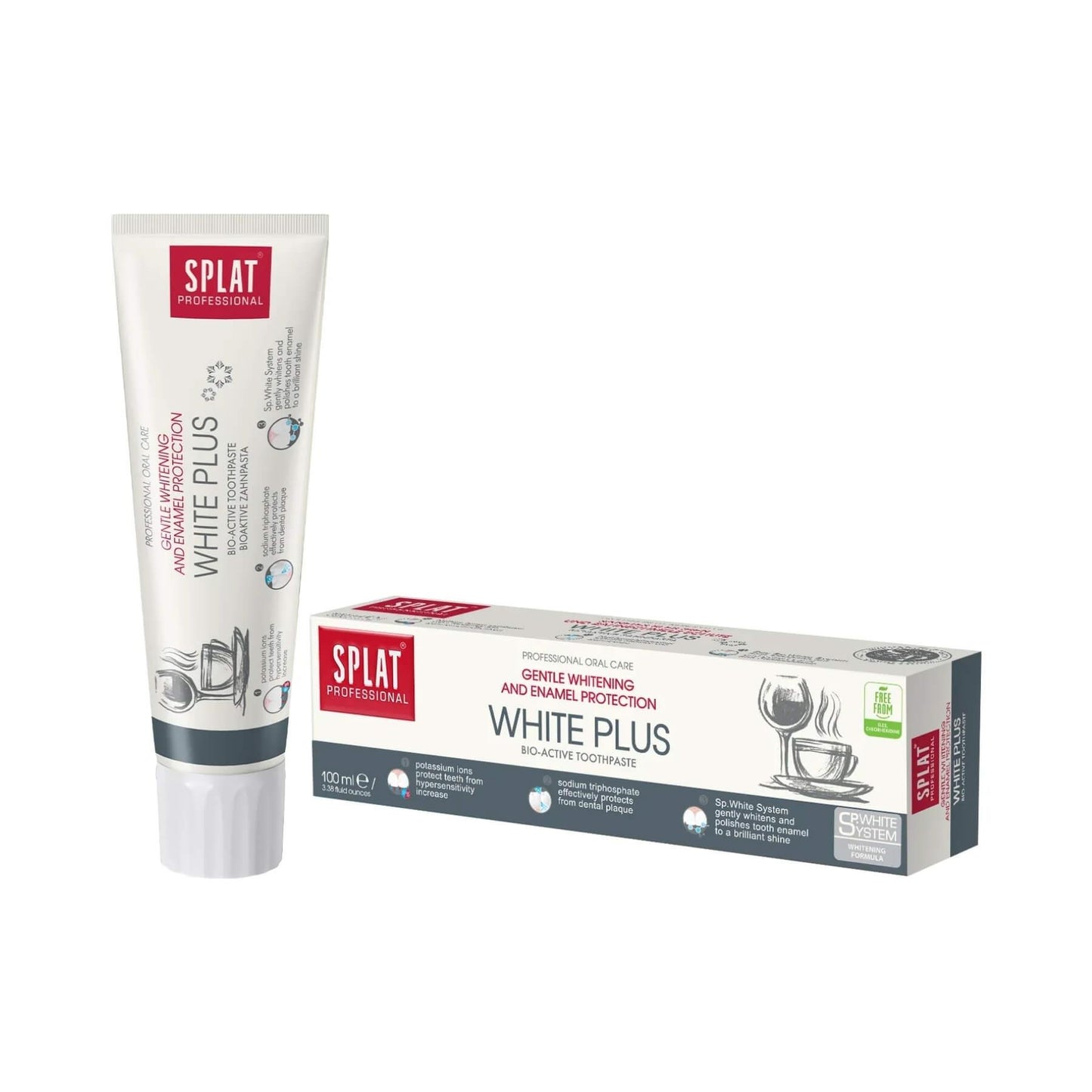 Splat Professional White Plus Toothpaste 100ml