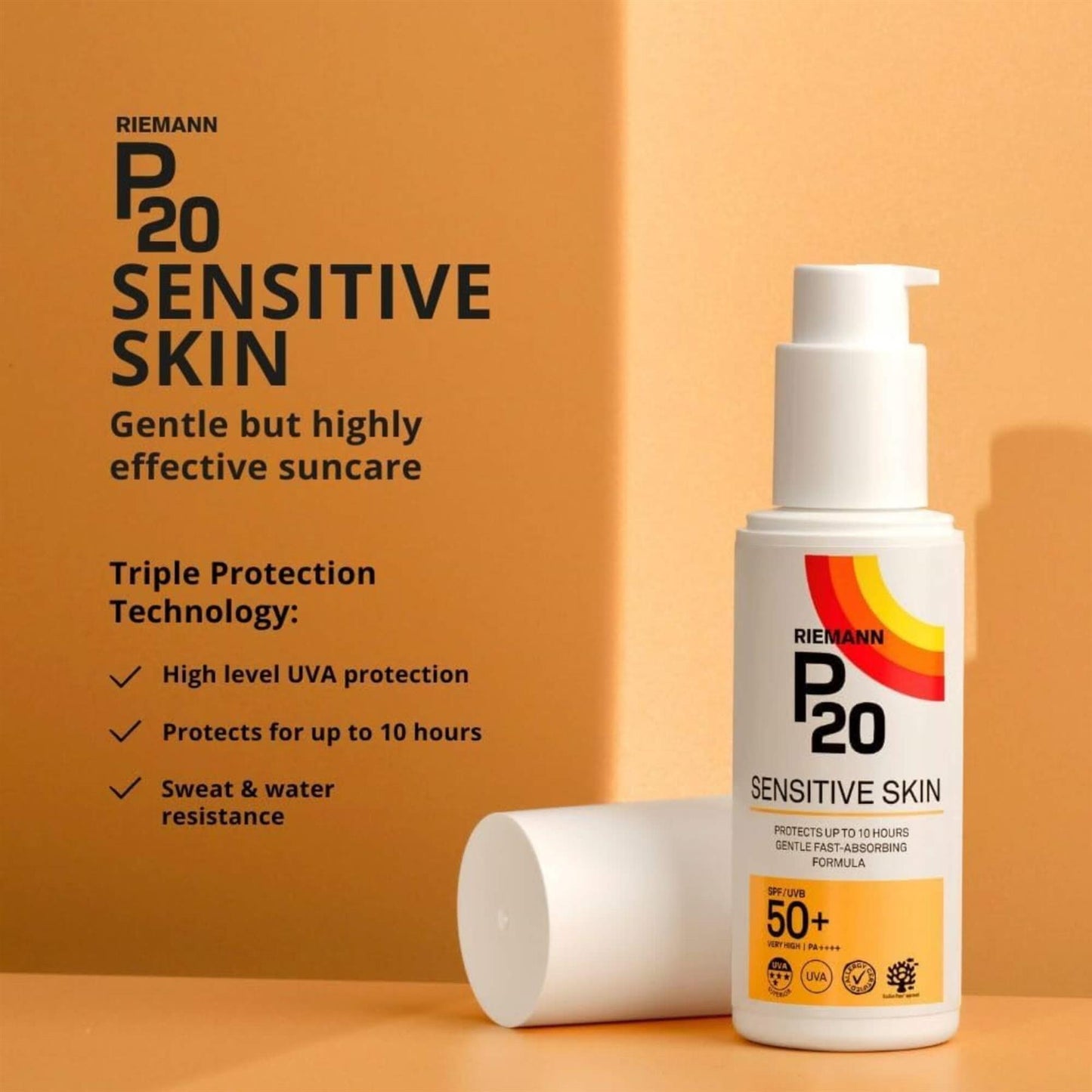 P20 Sensitive Skin SPF50+ Sun Cream