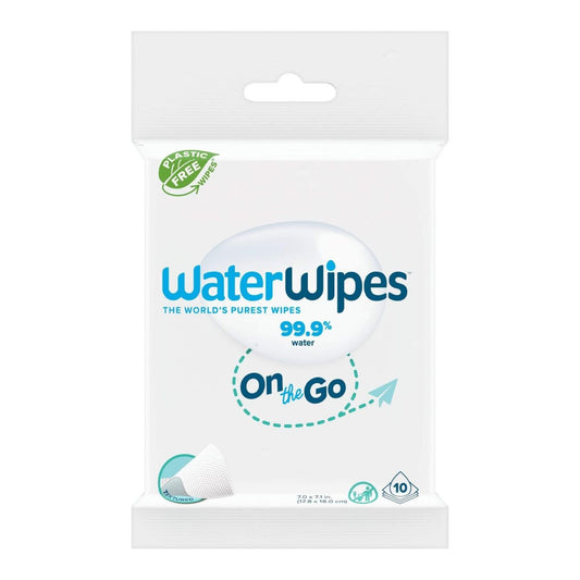 WaterWipes On The Go Wipes - 10 wipes