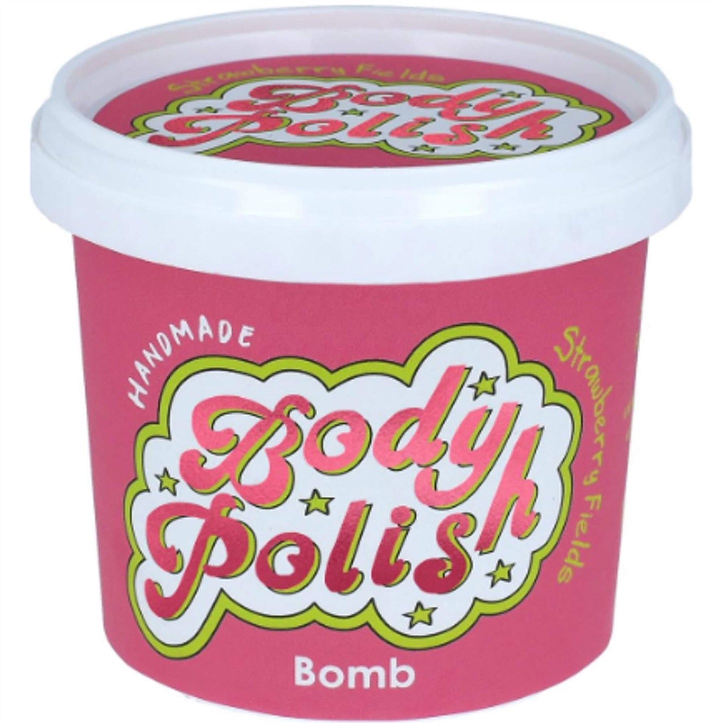 Bomb Cosmetics Body Polish - Strawberry Fields - 365ml