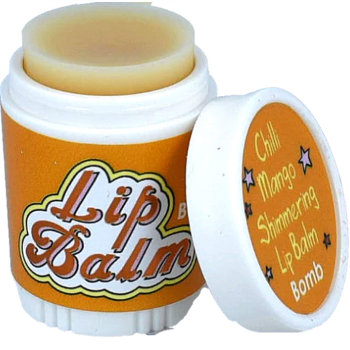 Bomb Cosmetics Shimmering Lip Balm - Chilli Mango