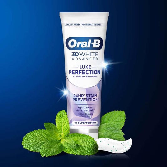 Oral-B 3D White Luxe Perfection Whitening Toothpaste - 75ml