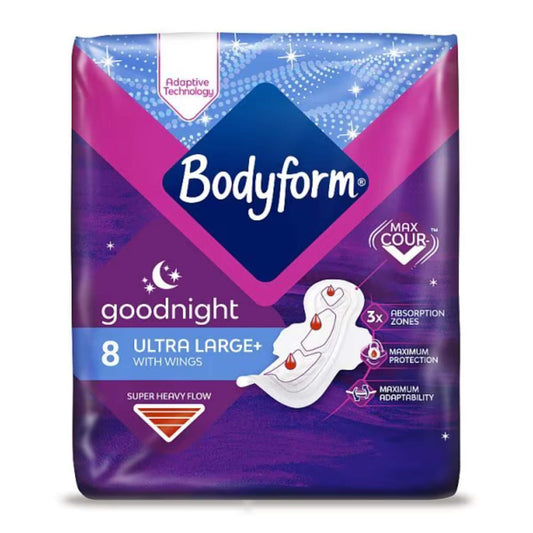 Bodyform Ultra Night Sanitary Towels Wings 8 pack