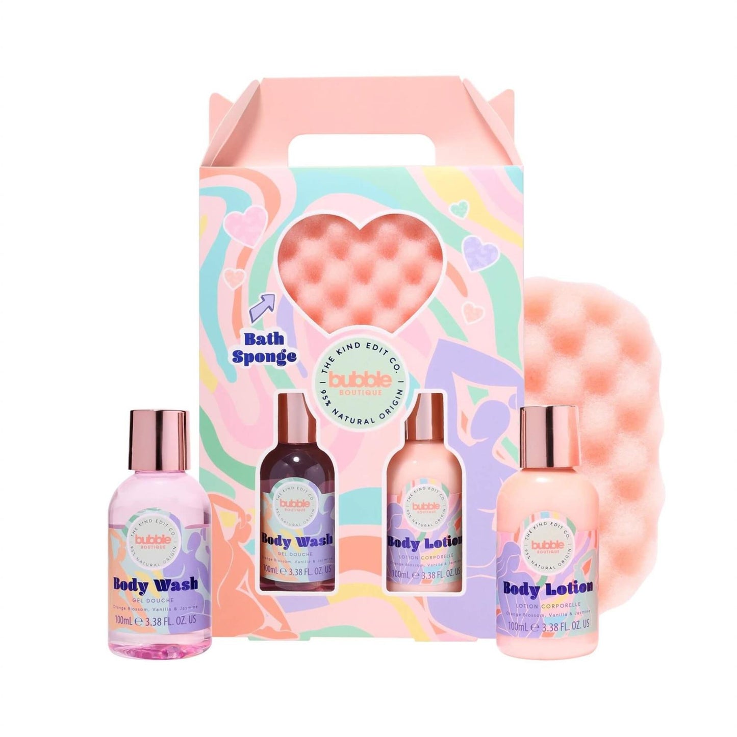 The Kind Edit Co. Bubble Boutique. Lather & Soak Gift Set