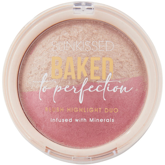 Sunkissed Blush & Highlight Duo - Baked To Perfection