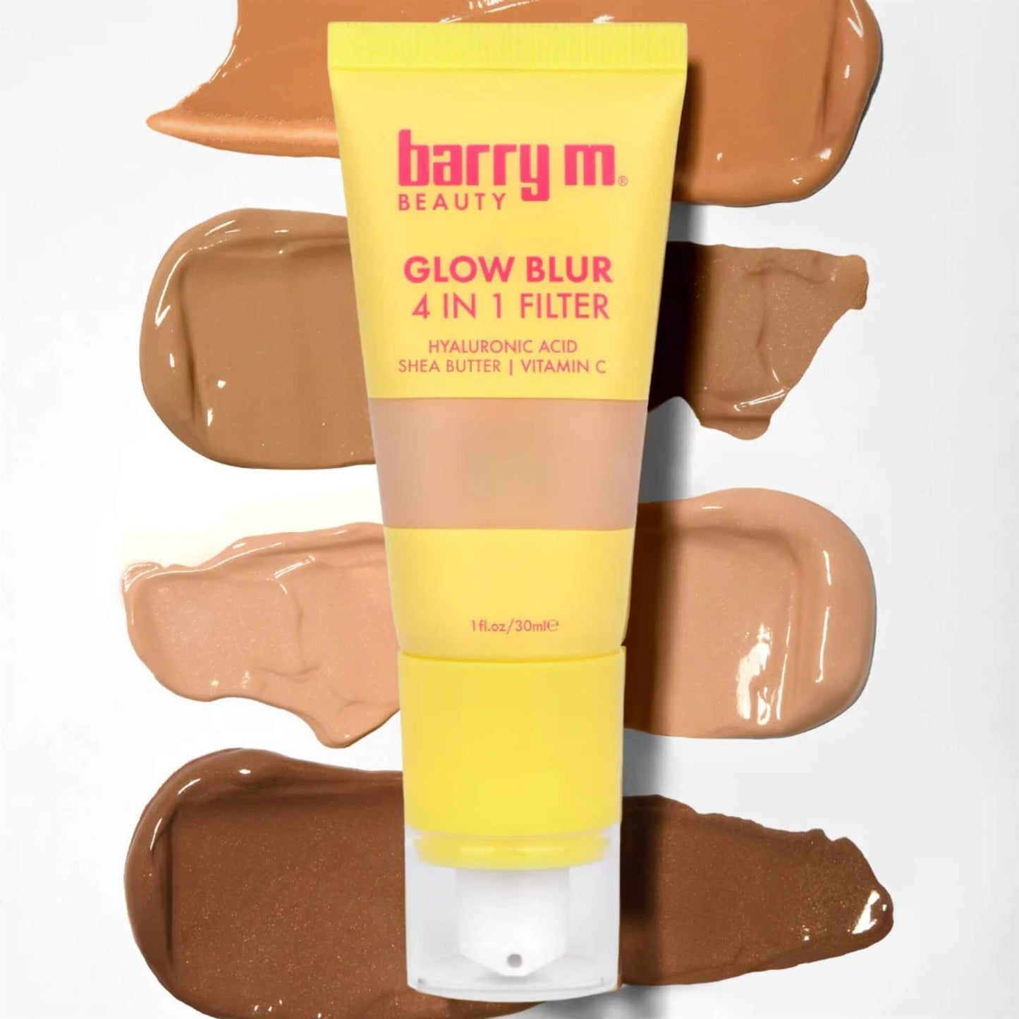Barry M Glow Blur Tinted Moisturiser 4 in 1 Filter 30ml